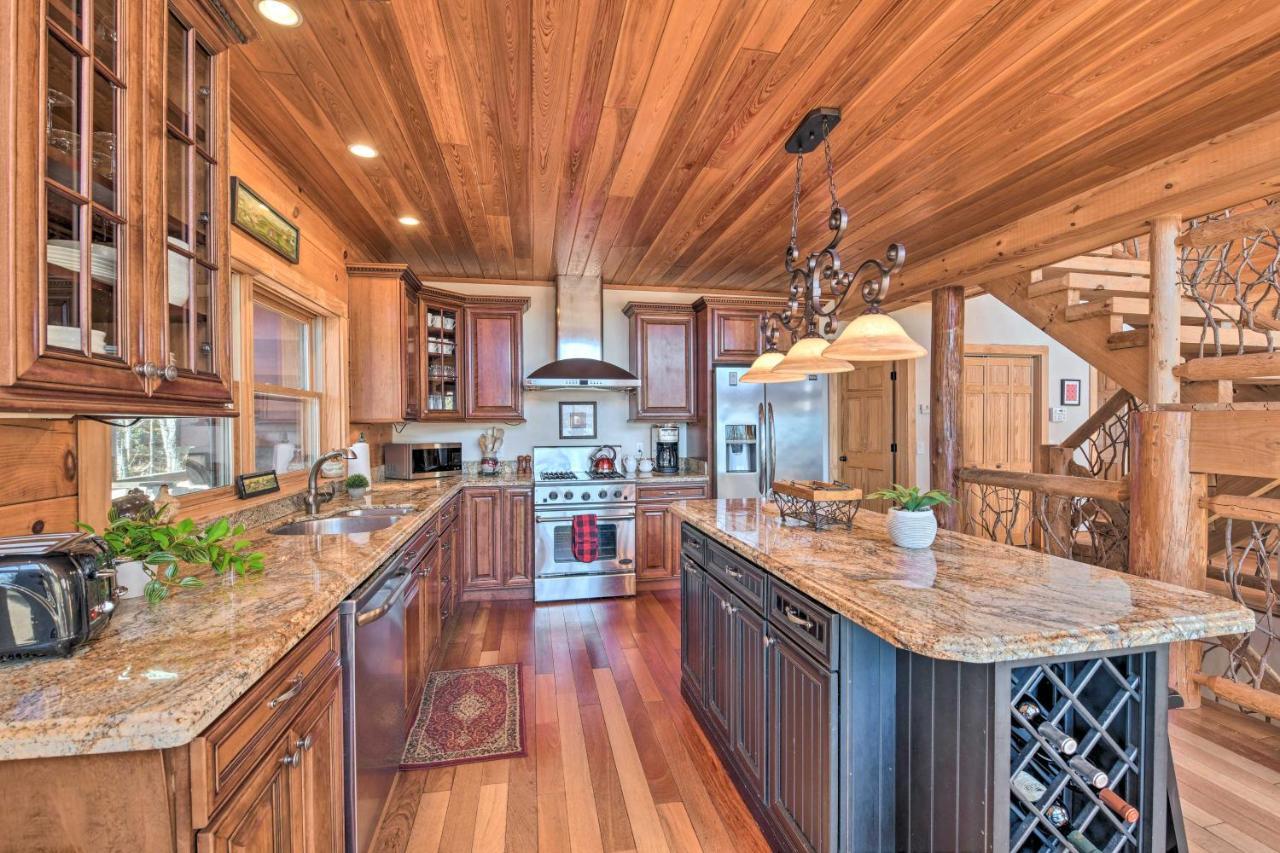 Luxe Cataloochee Cabin With Epic Mountain Views! Waynesville Dış mekan fotoğraf