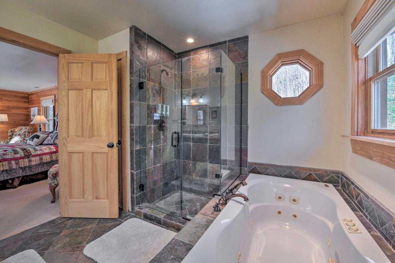 Luxe Cataloochee Cabin With Epic Mountain Views! Waynesville Dış mekan fotoğraf