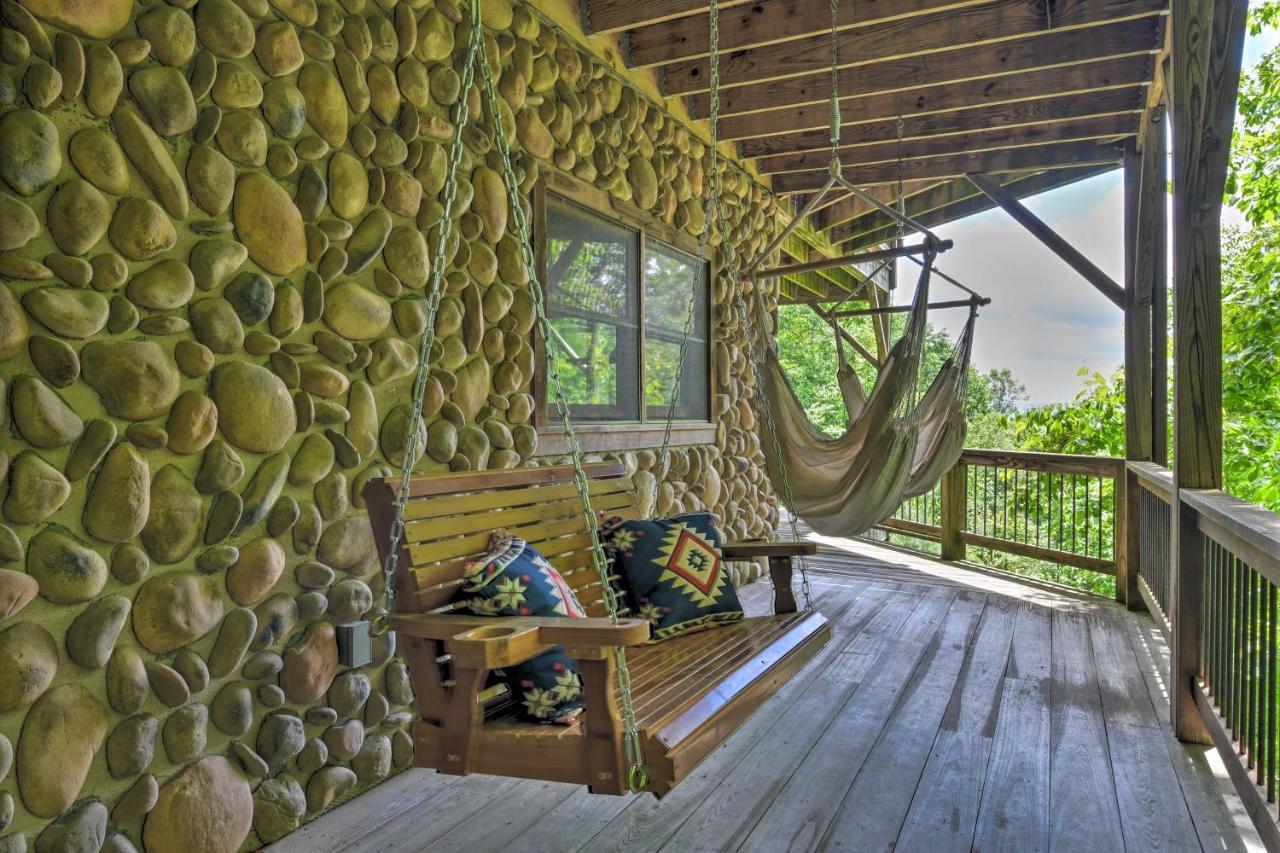 Luxe Cataloochee Cabin With Epic Mountain Views! Waynesville Dış mekan fotoğraf