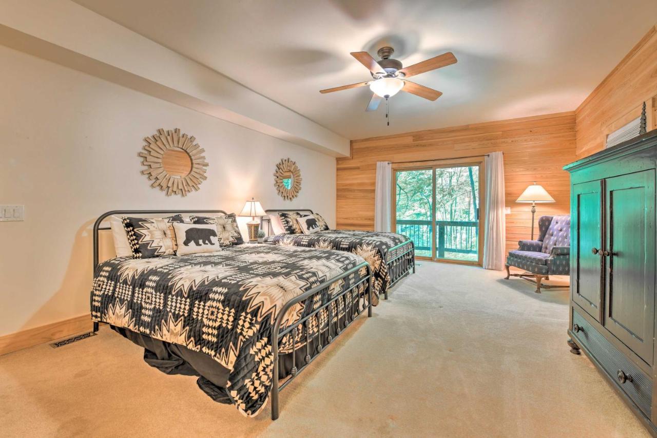 Luxe Cataloochee Cabin With Epic Mountain Views! Waynesville Dış mekan fotoğraf