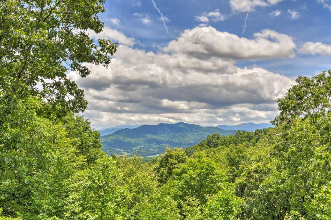 Luxe Cataloochee Cabin With Epic Mountain Views! Waynesville Dış mekan fotoğraf